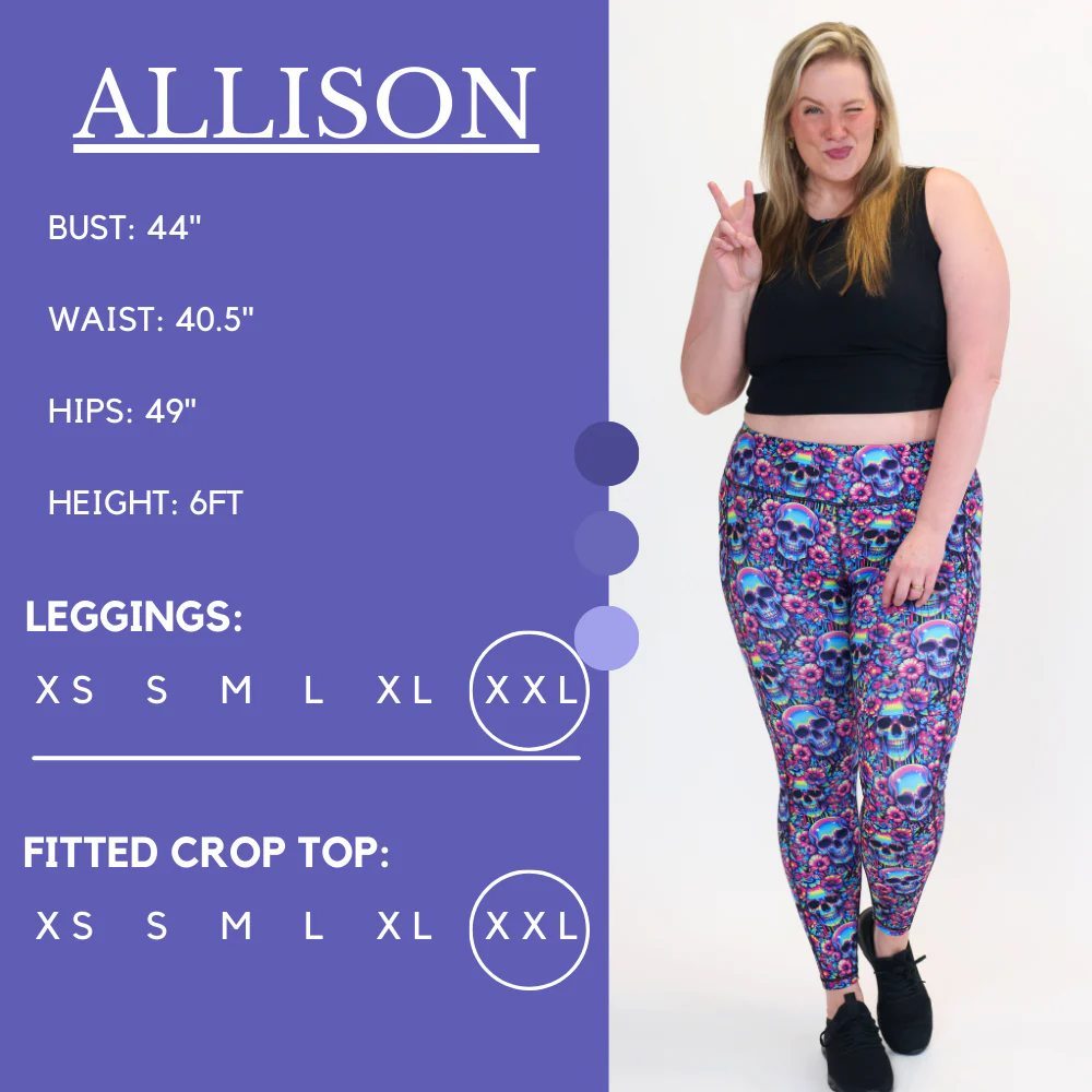 Acid Skulls Leggings - Image 4