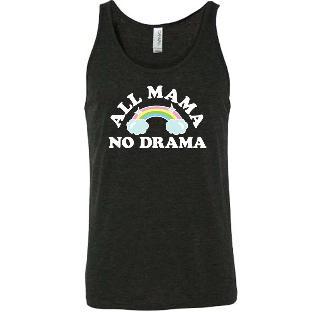 All Mama No Drama Shirt Unisex - Image 2
