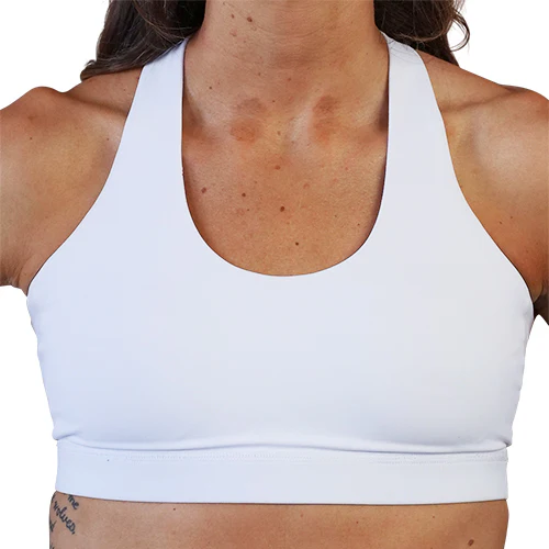 Butterfly Back Bra | All White - Image 3