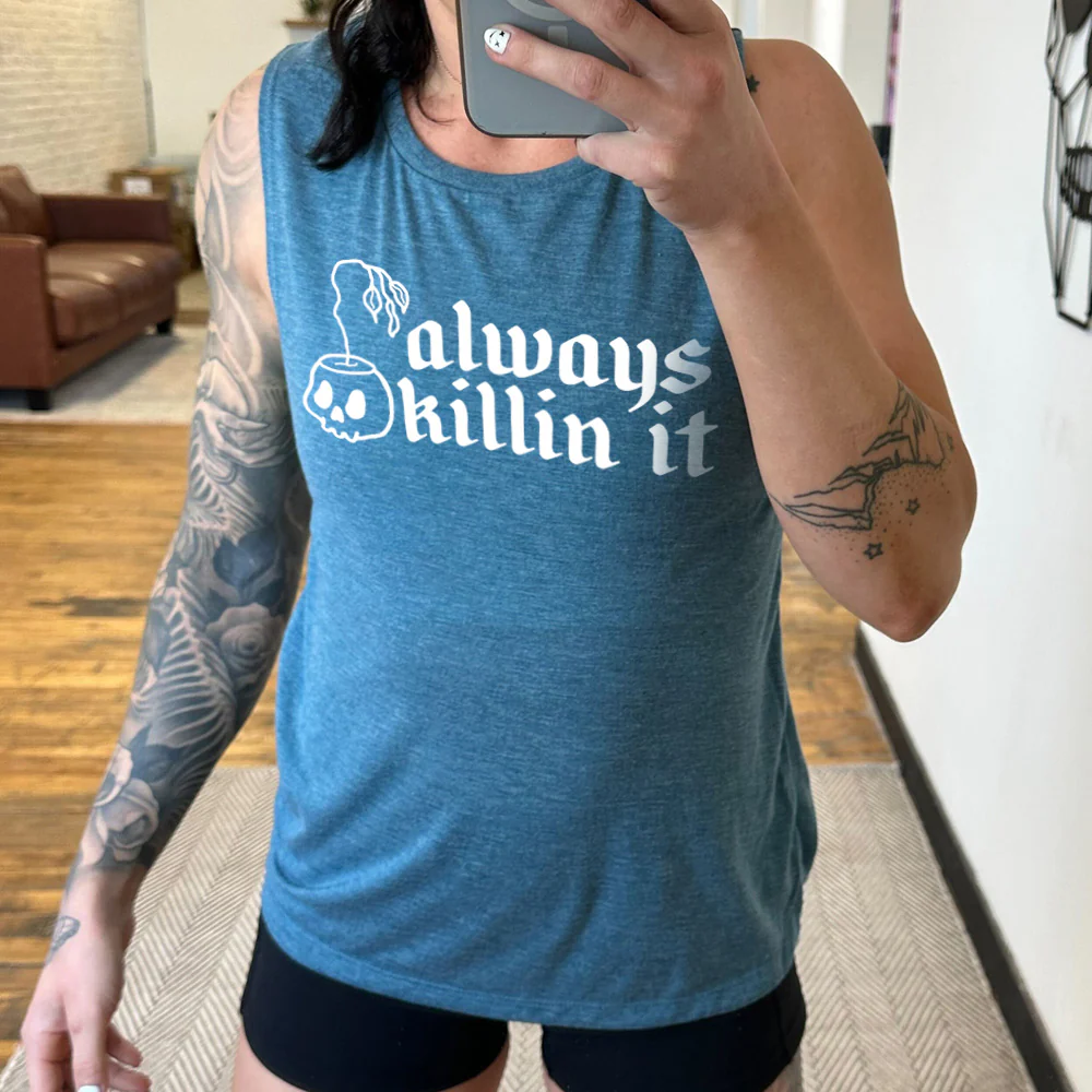 Always Killin It Muscle Tank - Image 2