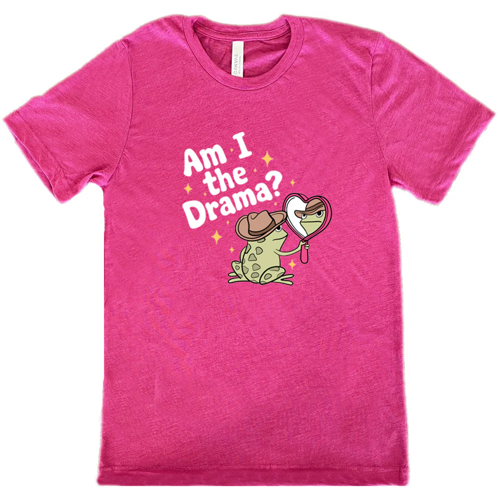 Am I The Drama Frog Shirt Unisex - Image 10