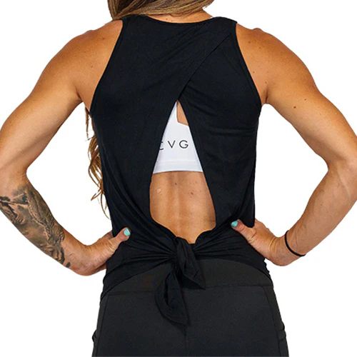 Basic Tie Back Tank - Image 8