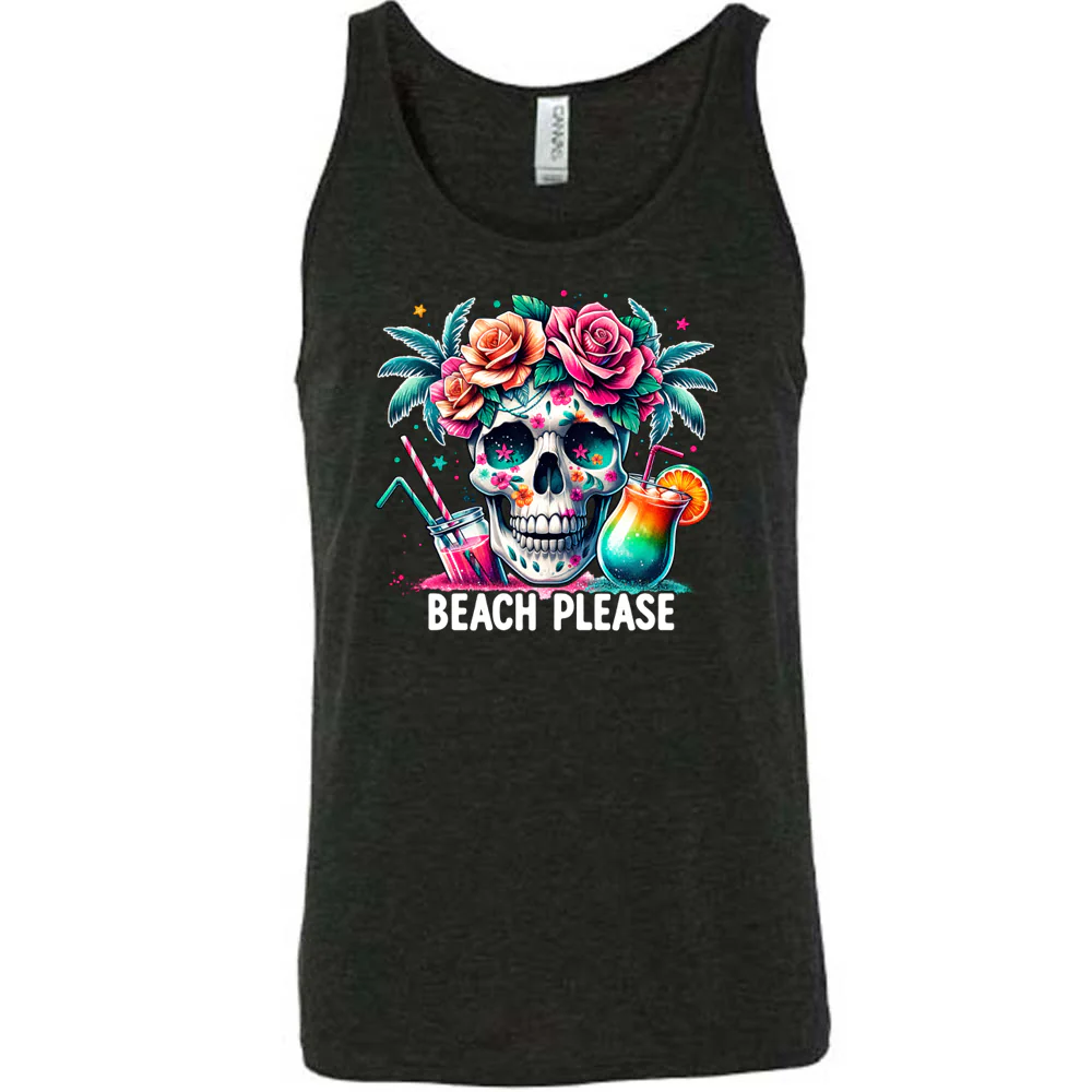Beach Please Shirt Unisex - Image 2
