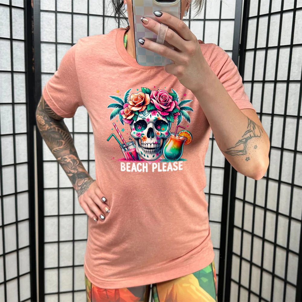 Beach Please Shirt Unisex - Image 9
