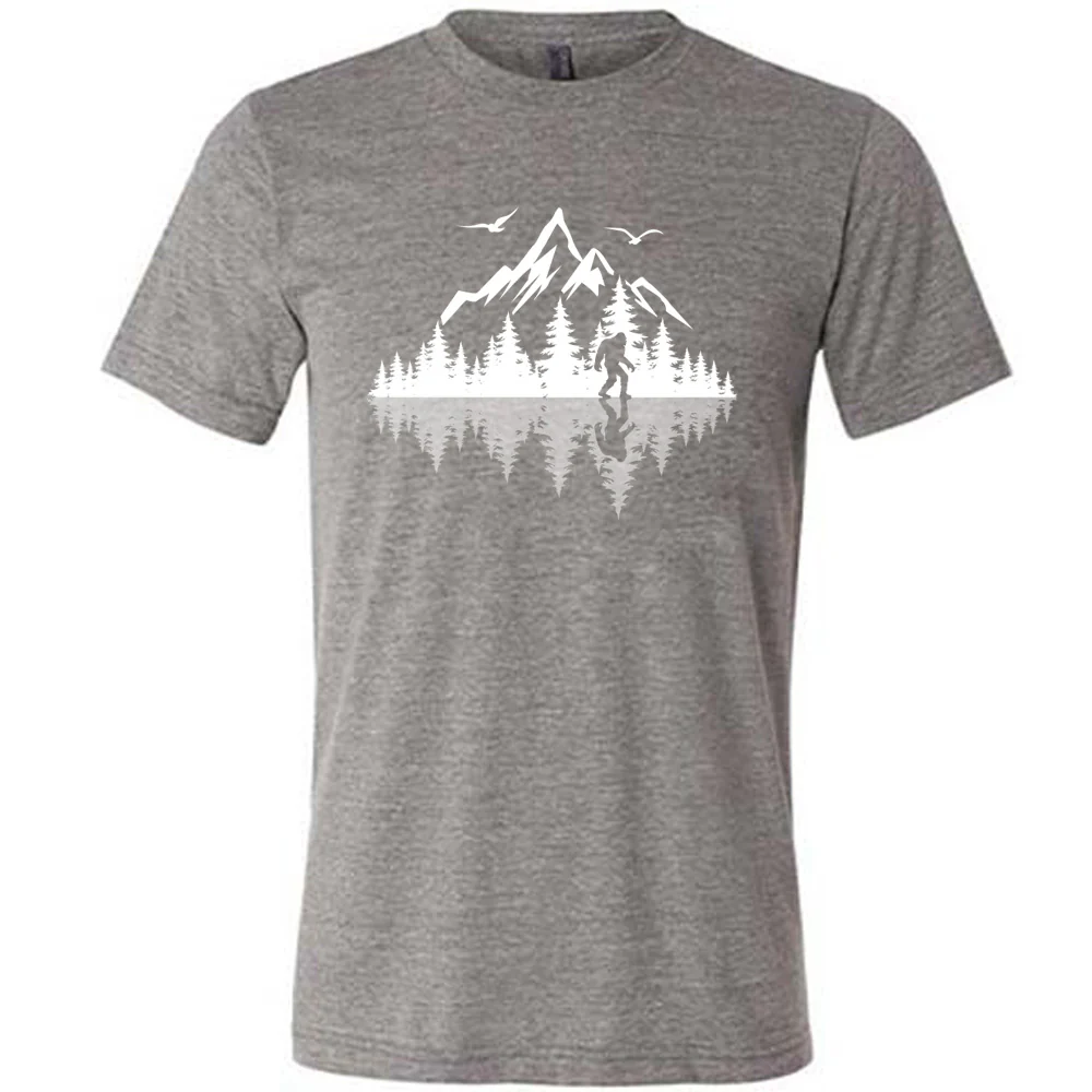Bigfoot Nature Reflection Shirt Unisex - Image 5