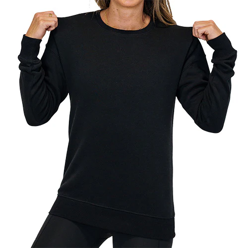 Black Basic Crew Neck - Image 4