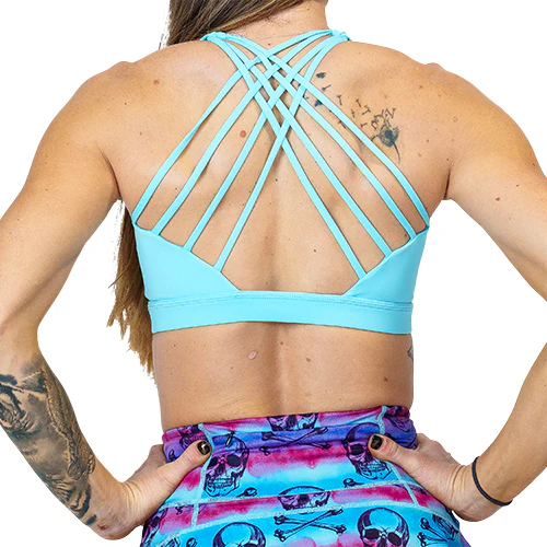 Butterfly Back Bra | Bombshell Blue - Image 3