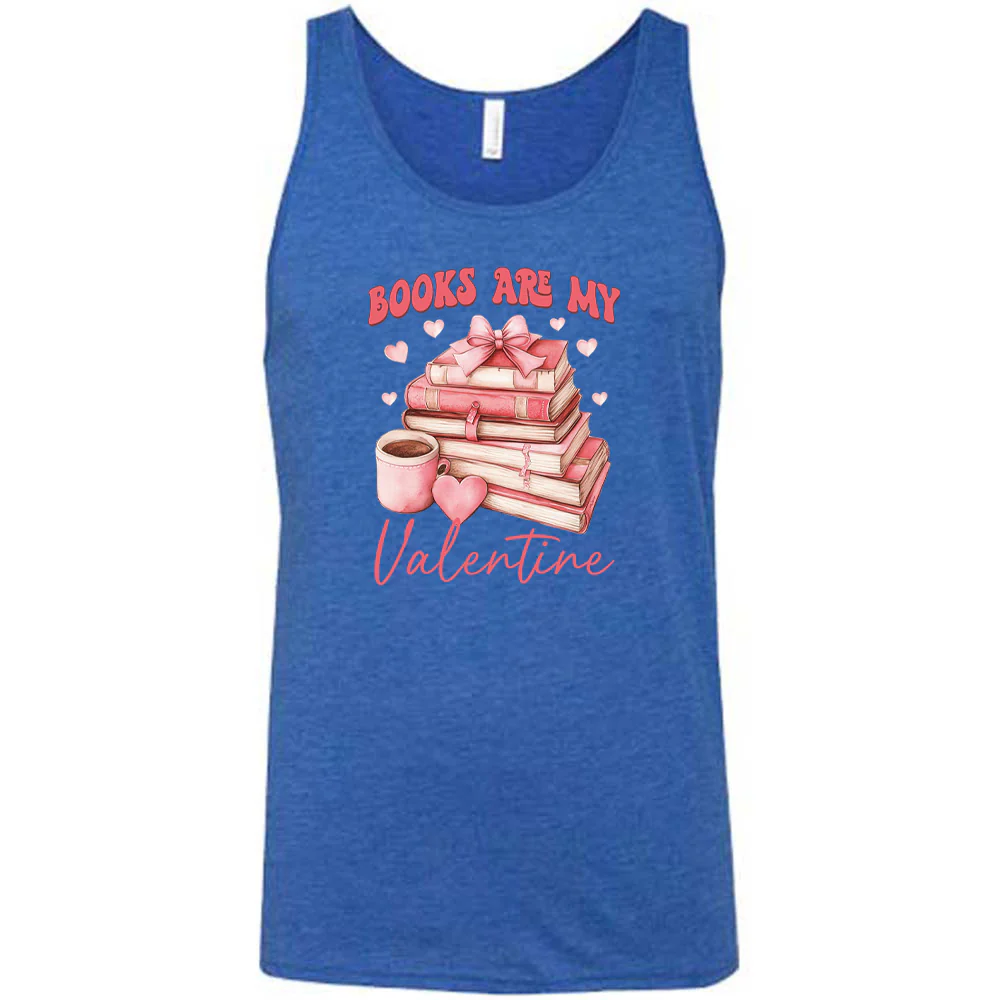 Books Are My Valentine Shirt Unisex - Image 7