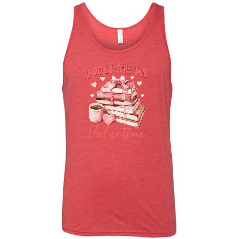 Books Are My Valentine Shirt Unisex - Image 9