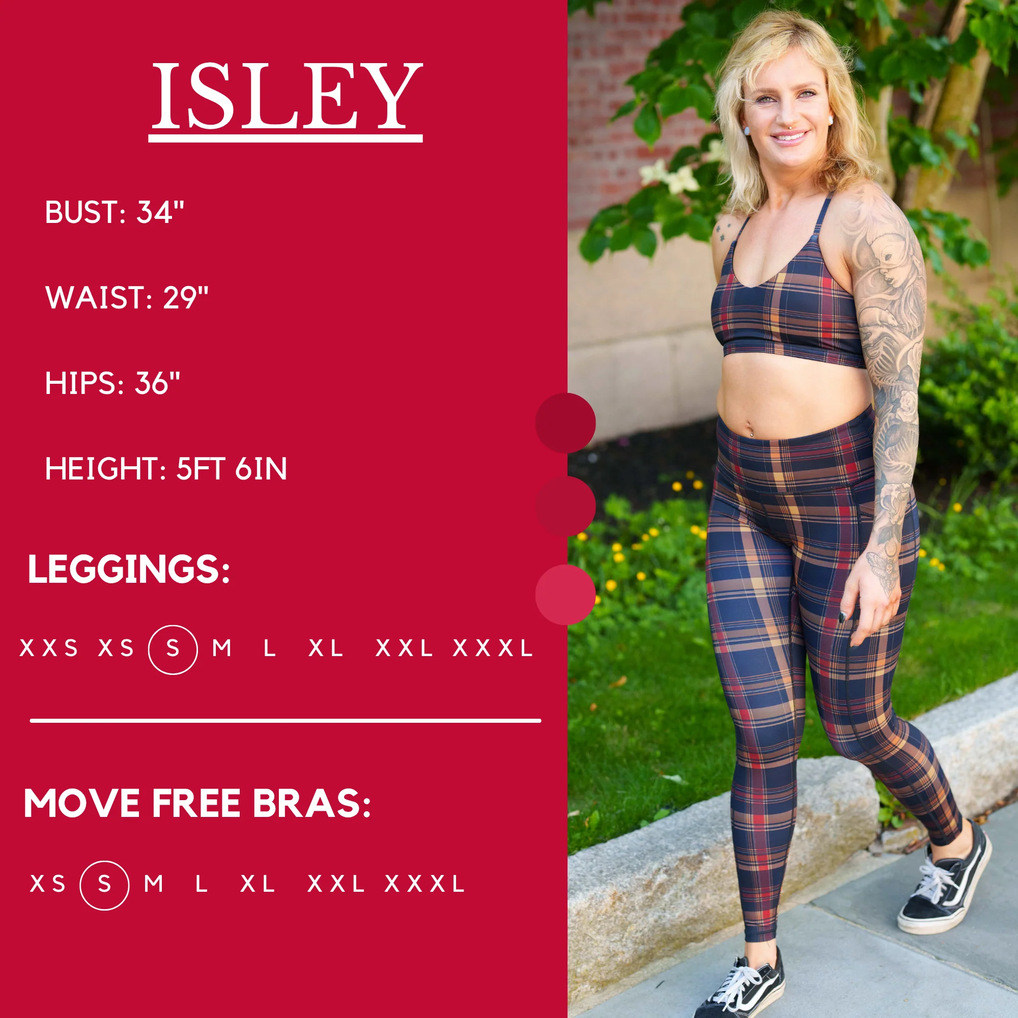 Campfire Plaid Leggings - Image 9
