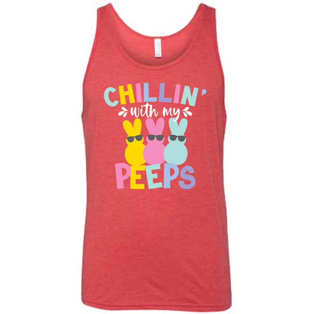 Chillin' With My Peeps Shirt Unisex - Image 6