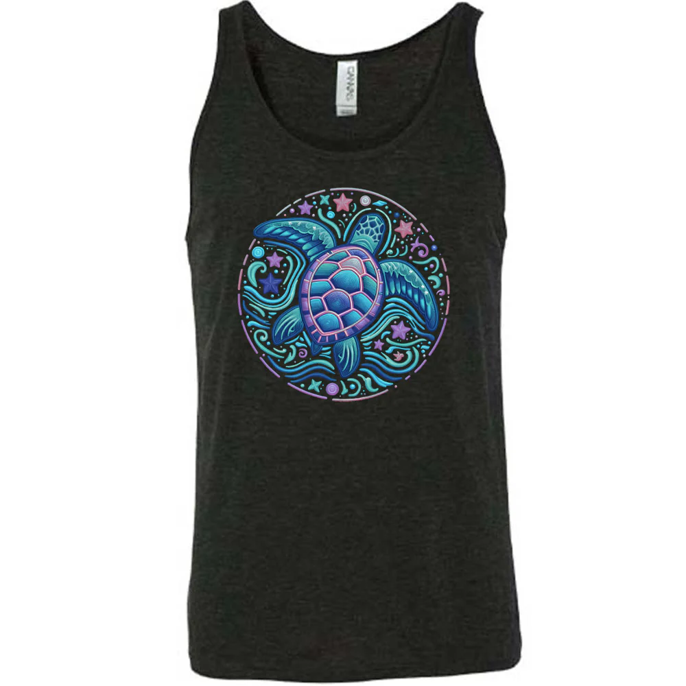 Colorful Turtle Shirt Unisex - Image 2