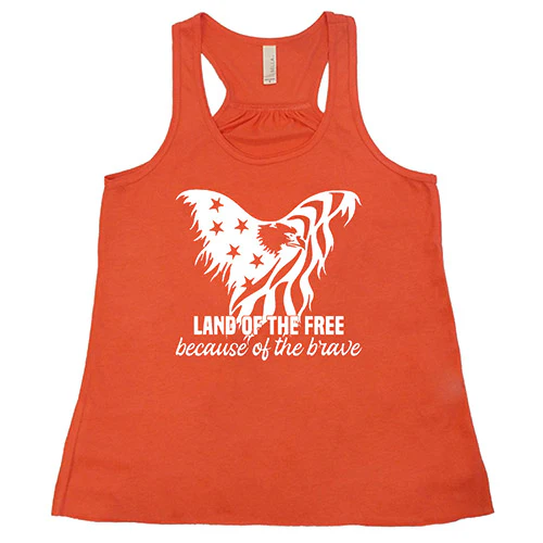 Land Of The Free Because Of The Brave Shirt - Image 3