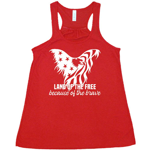 Land Of The Free Because Of The Brave Shirt - Image 5