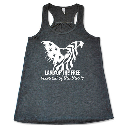Land Of The Free Because Of The Brave Shirt - Image 6