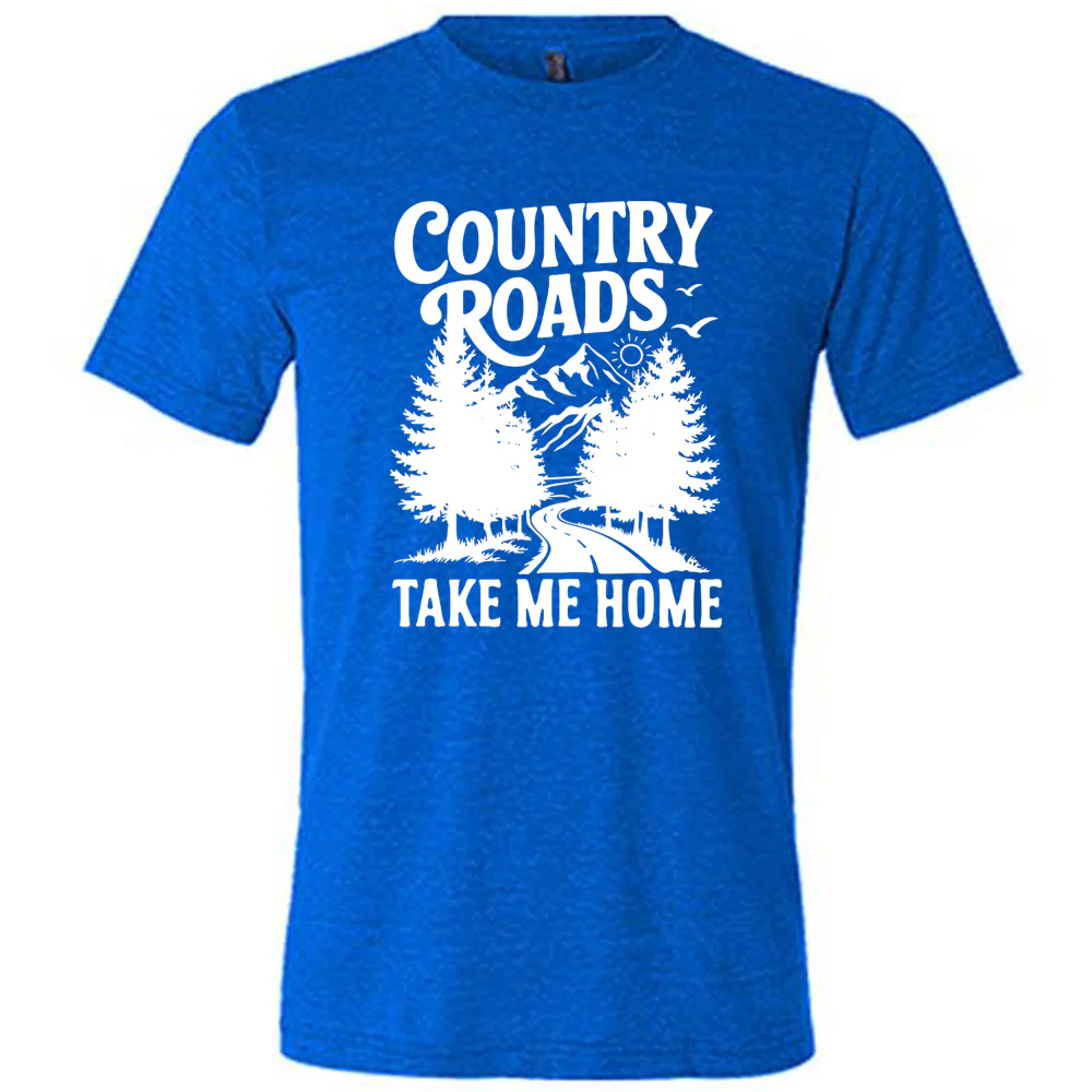 Country Roads Take Me Home Shirt Unisex - Image 3