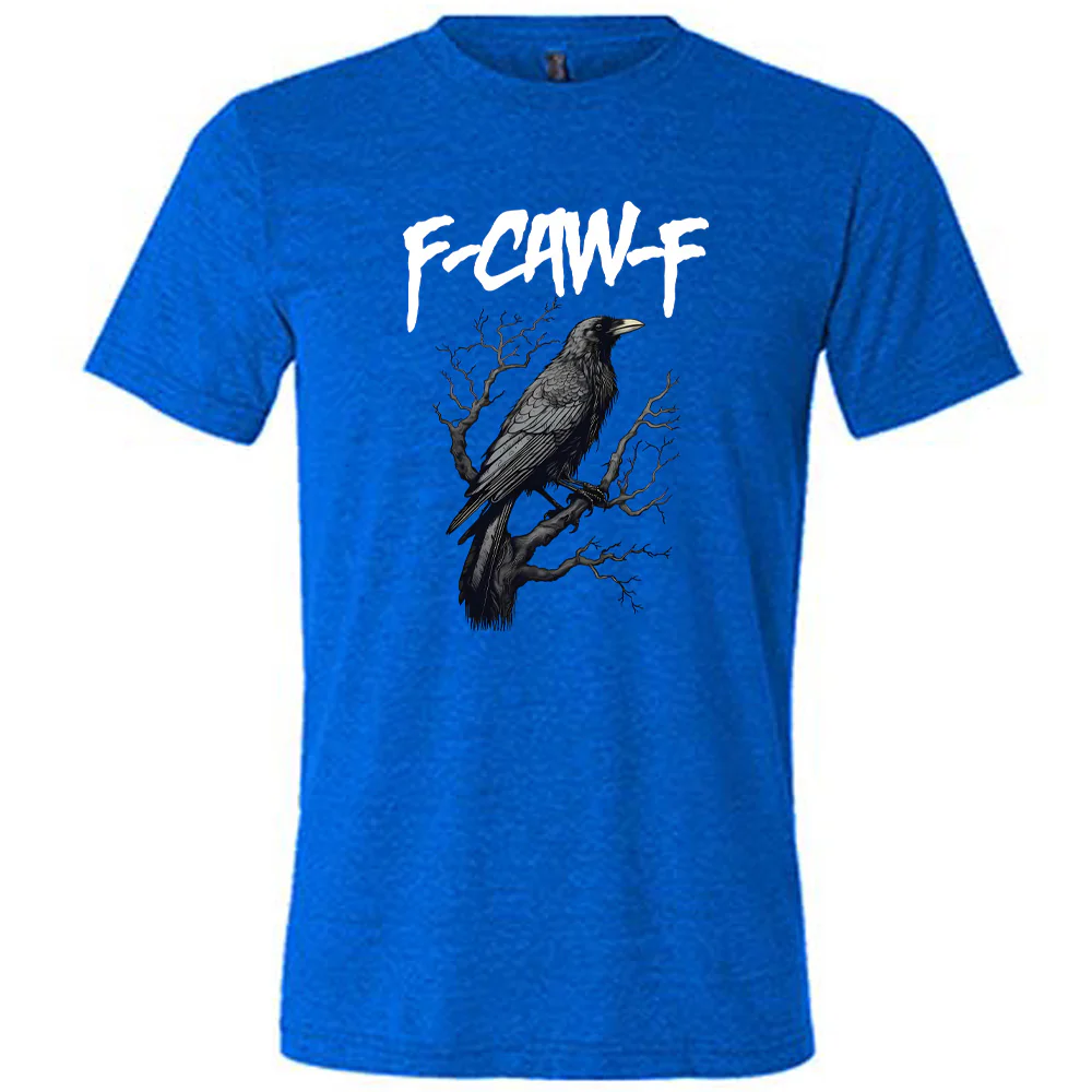 Crow "F-Caw-F" (f off) Shirt Unisex - Image 3
