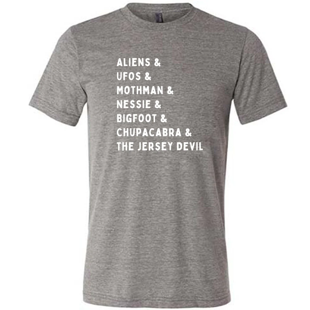 Cryptids List Shirt Unisex - Image 5