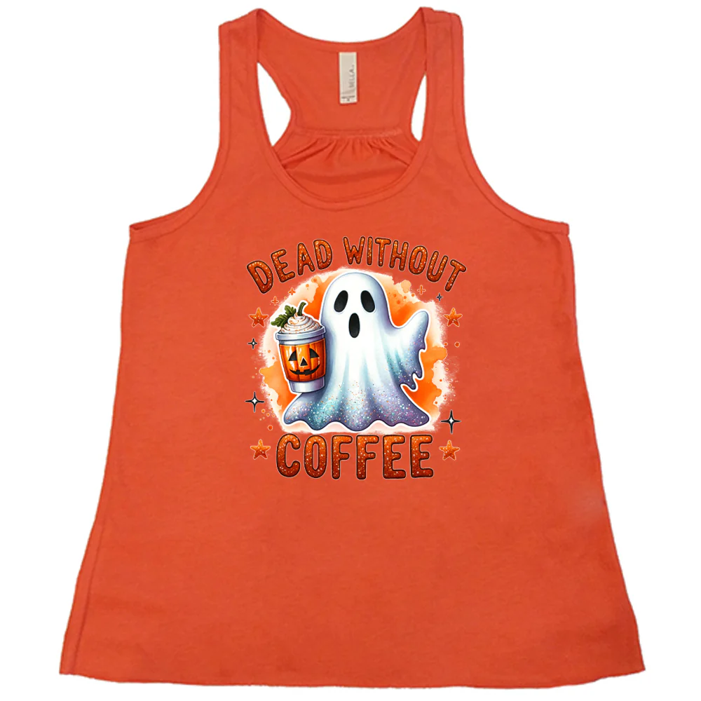 Dead Without Coffee Shirt - Image 5
