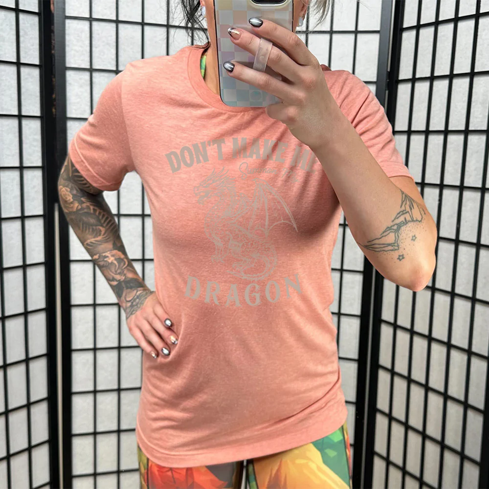 Don't Make Me Summon My Dragon Shirt Unisex - Image 11