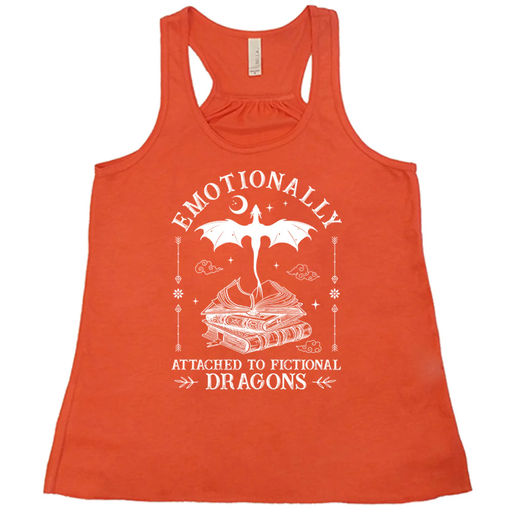 Emotionally Attached to Fictional Dragons Shirt - Image 4