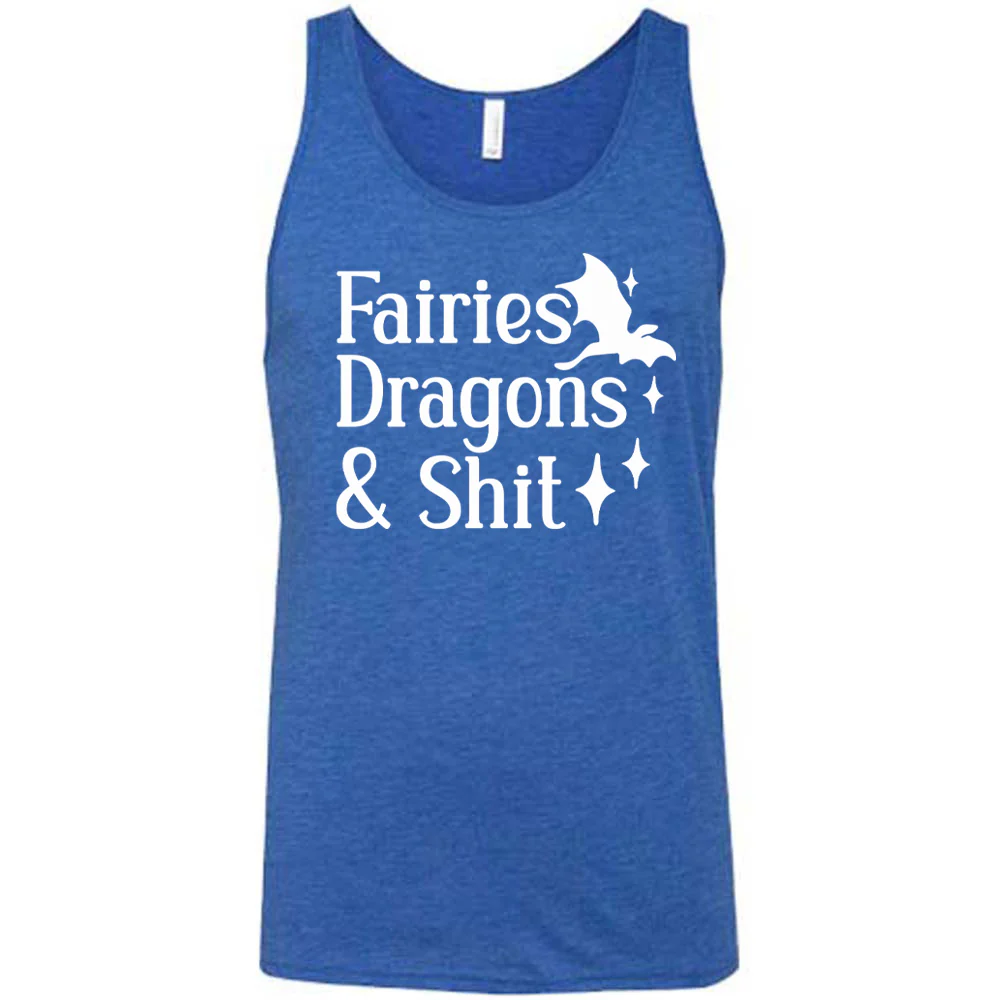 Fairies Dragons & Shit Shirt Unisex - Image 4