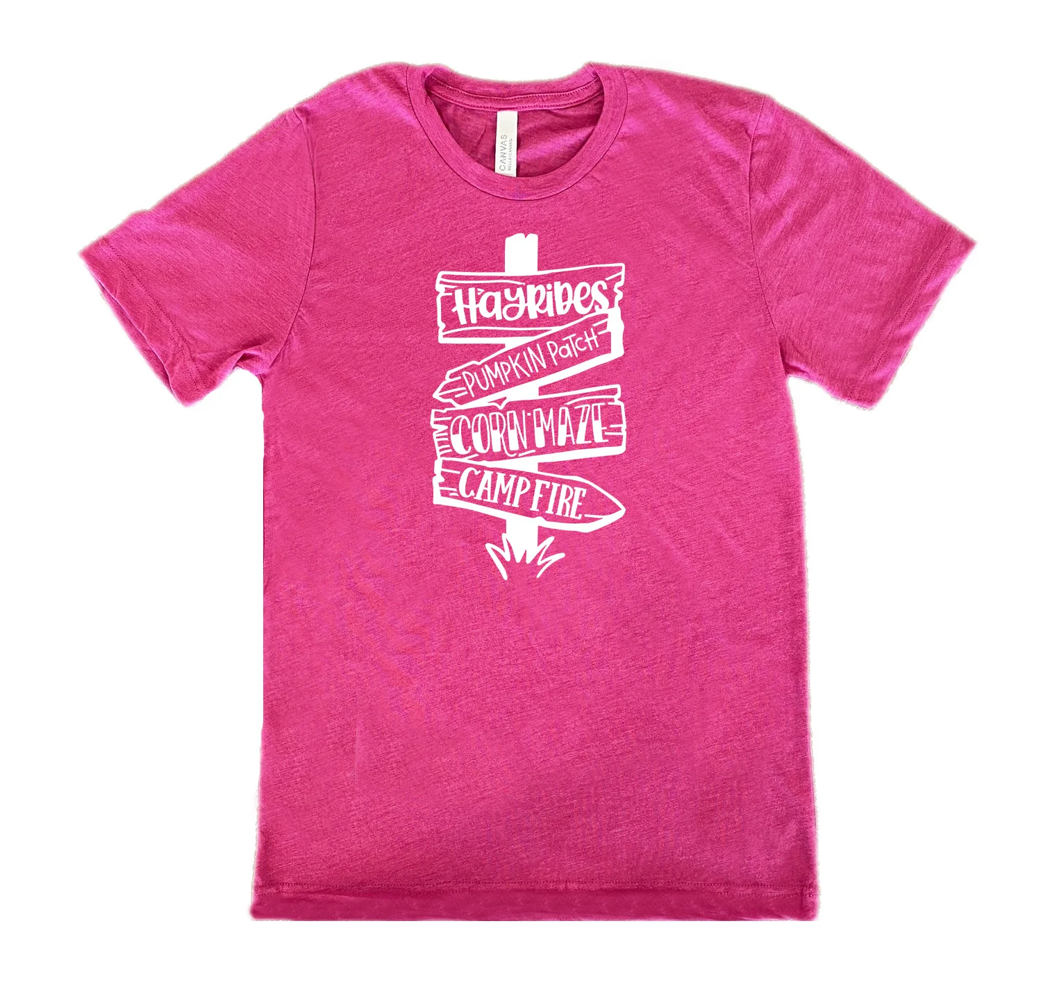 Fall Activities Signpost Shirt Unisex - Image 9