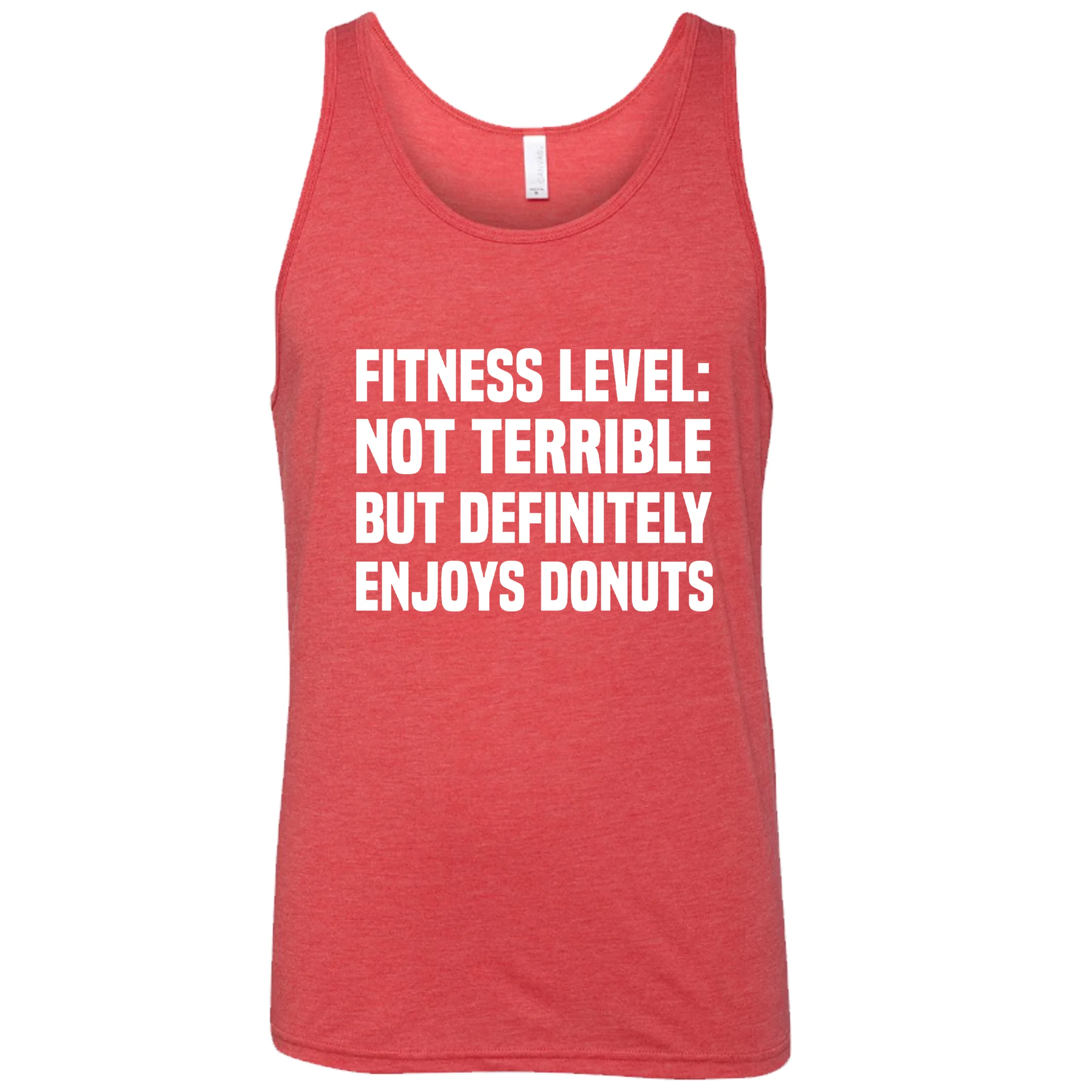 Fitness Level Not Terrible But Definitely Enjoys Donuts Shirt Unisex - Image 4