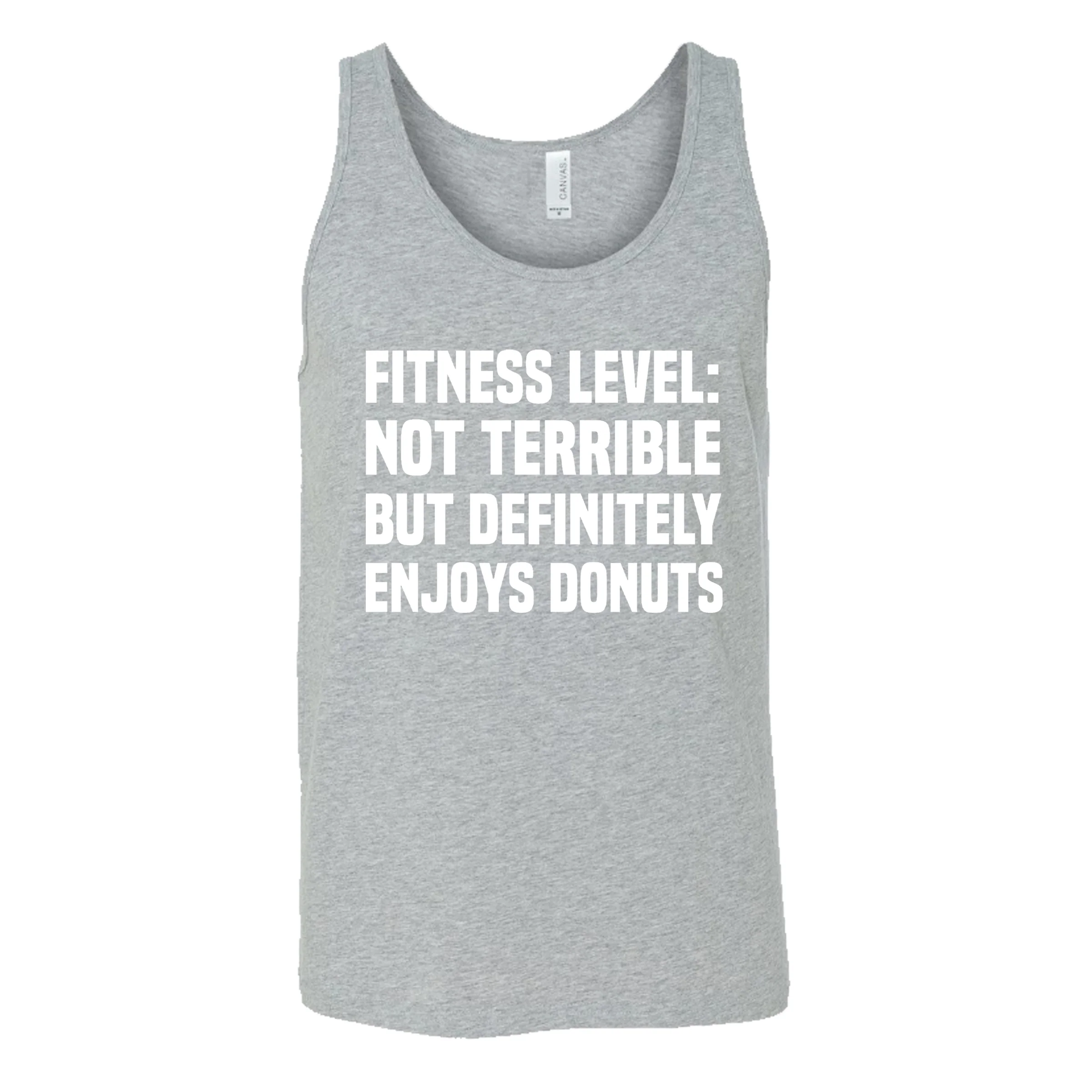 Fitness Level Not Terrible But Definitely Enjoys Donuts Shirt Unisex - Image 8