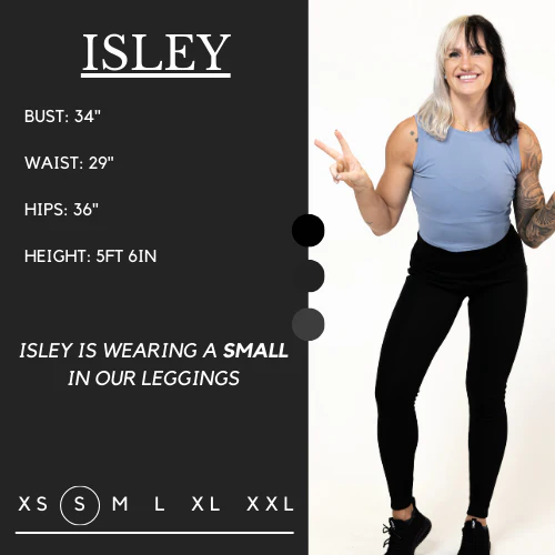 Fleece Lined Leggings | Black - Image 8