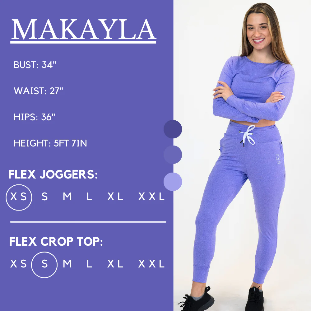 Flex Joggers | Purple - Image 3