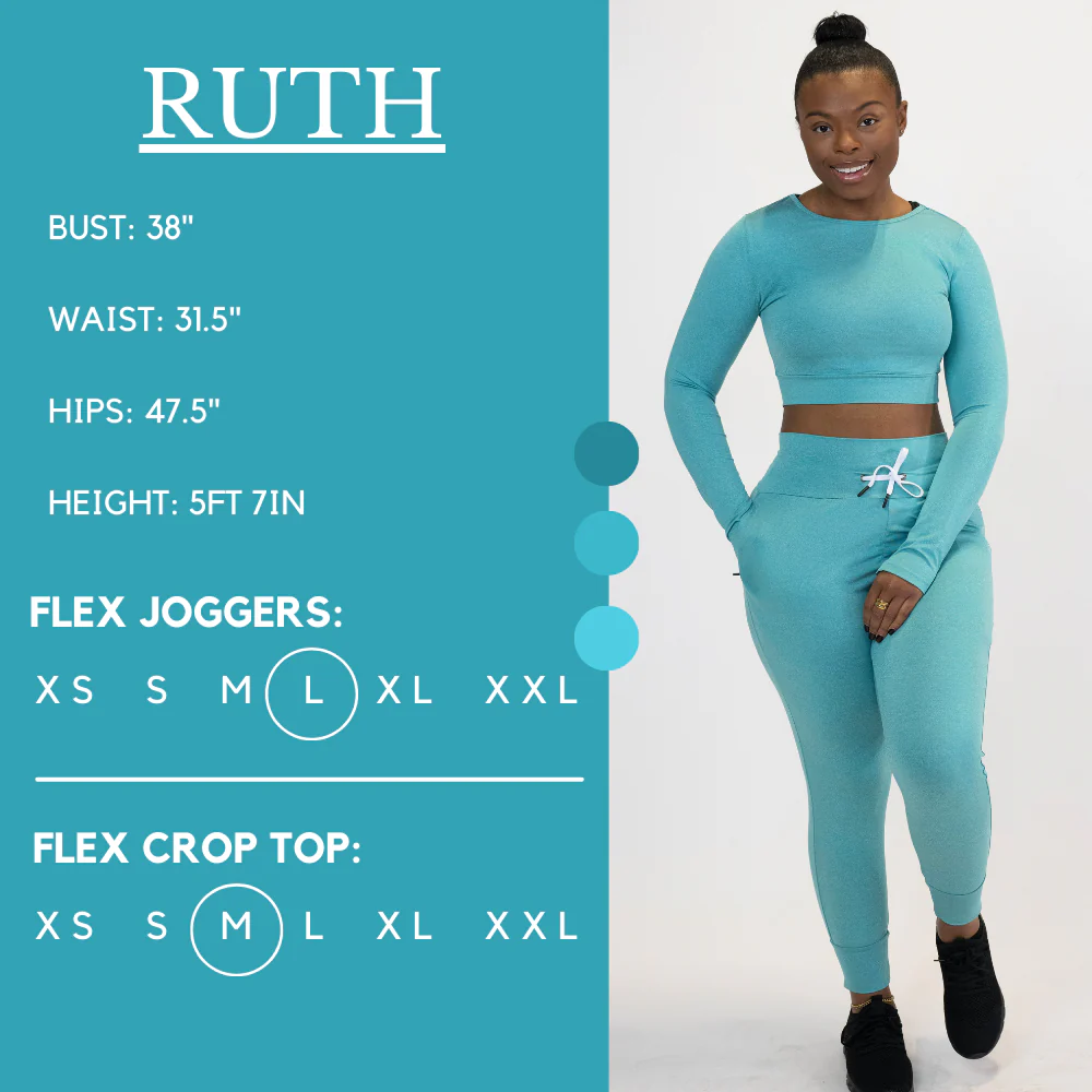 Flex Joggers | Turquoise - Image 5