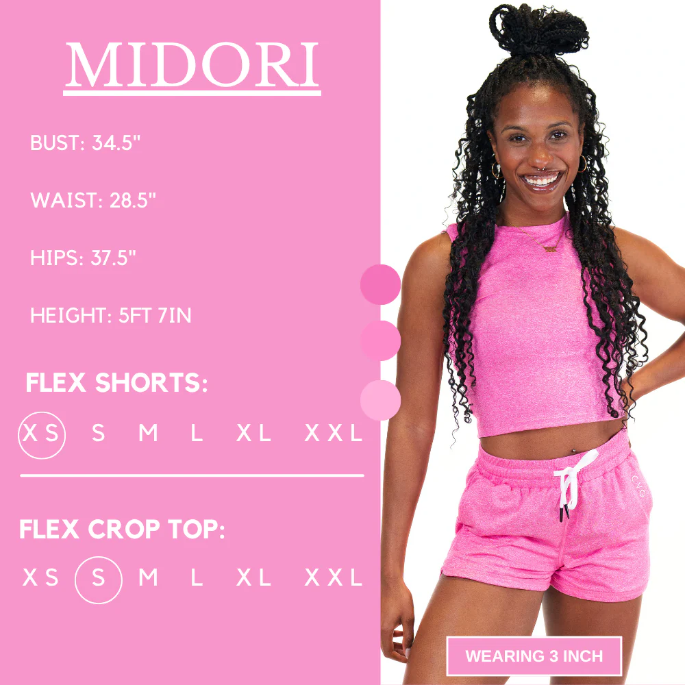 Flex Shorts | Pink - Image 3