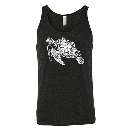 Floral Turtle Shirt Unisex - Image 5