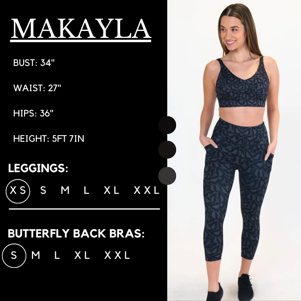 Flutter Skulls Leggings - Image 5