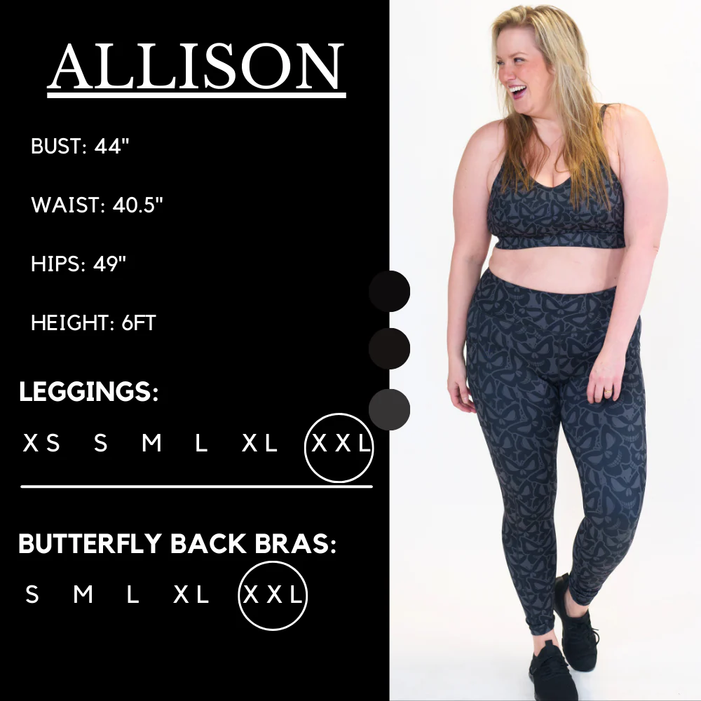 Flutter Skulls Leggings - Image 6