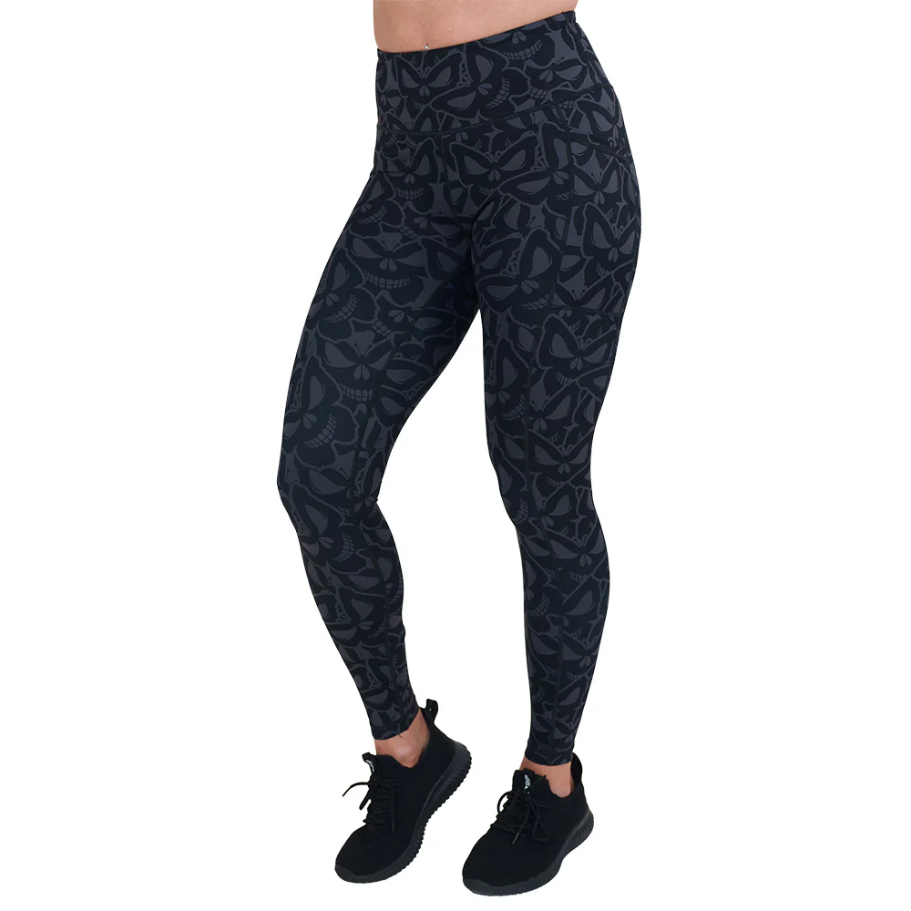 Flutter Skulls Leggings - Image 8
