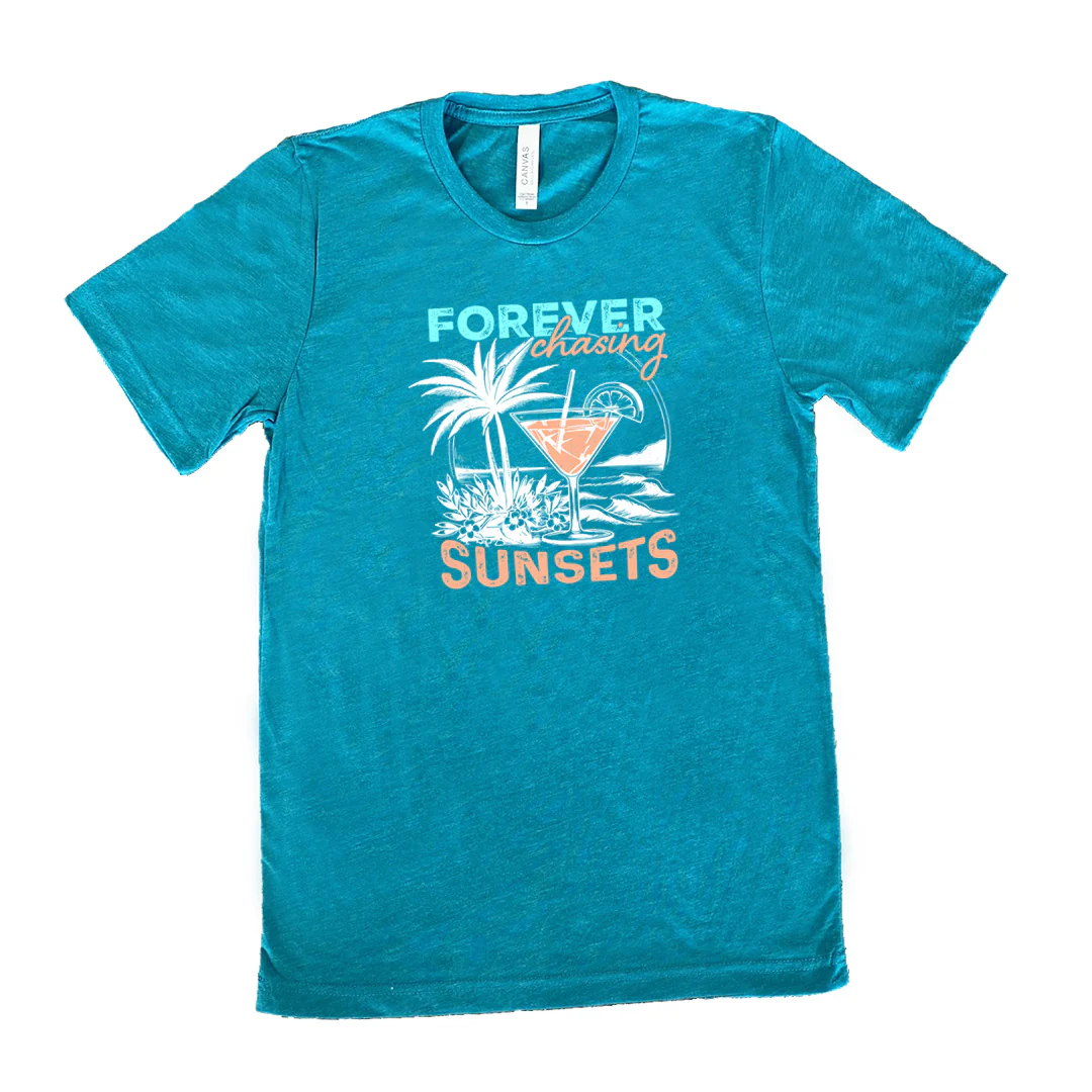 Forever Chasing Sunsets Shirt Unisex - Image 11