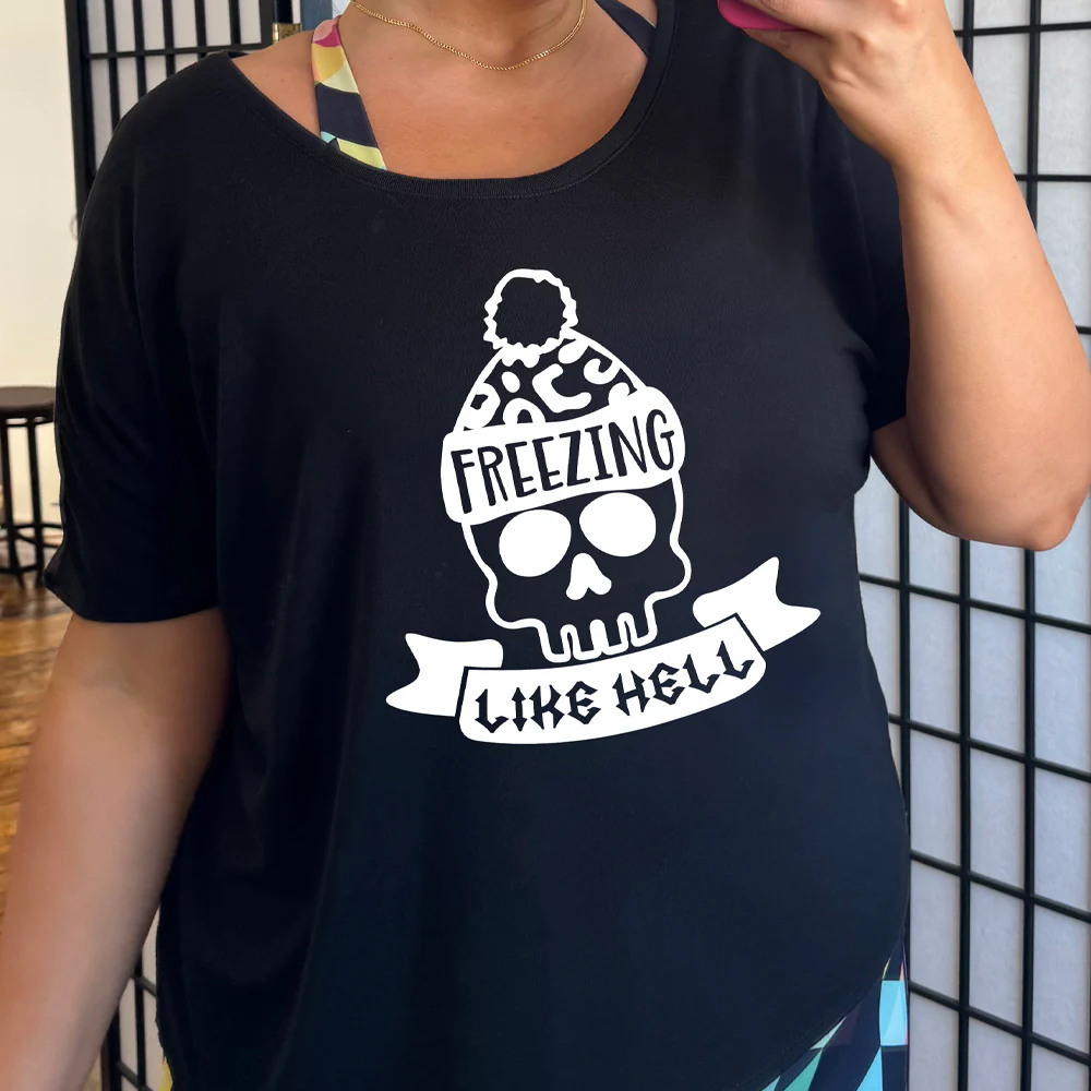 Freezing Like Hell | Slouchy Tee