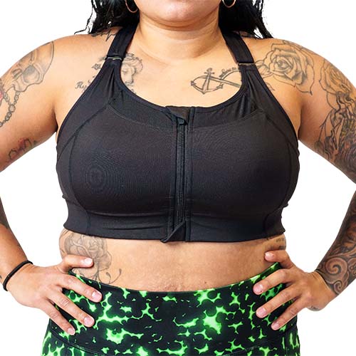 Calm Your Tits | Front Zipper Bra - Image 5