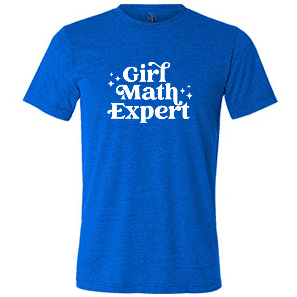 Girl Math Expert Shirt Unisex - Image 8