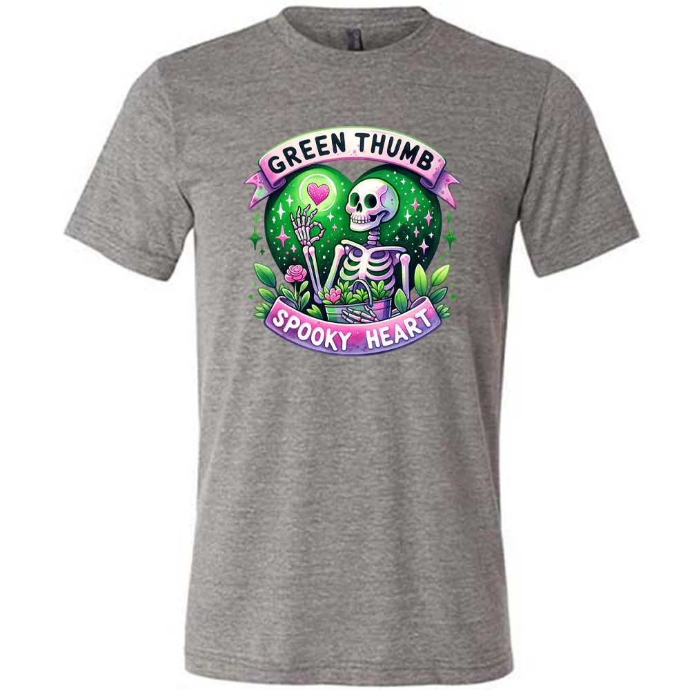 Green Thumb Spooky Heart Shirt Unisex - Image 5