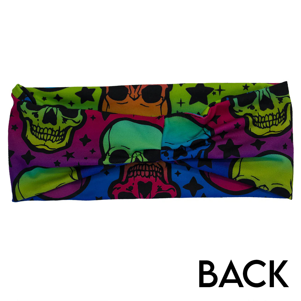 Headband - Psychedelic Skulls - Image 2