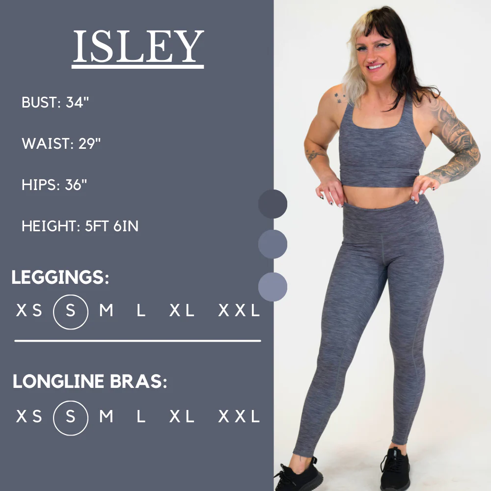 Heather Grey Leggings - Image 5