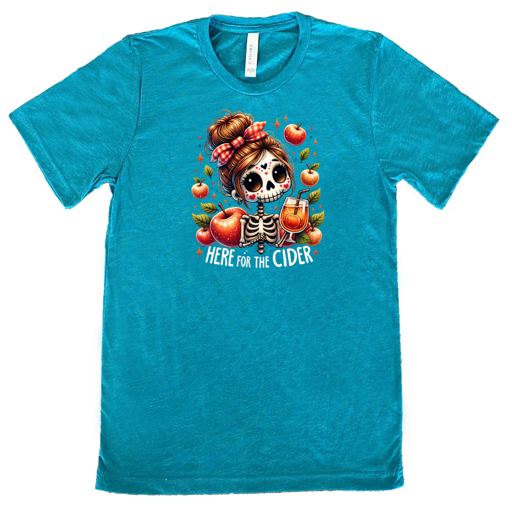Here For The Cider Shirt Unisex - Image 10