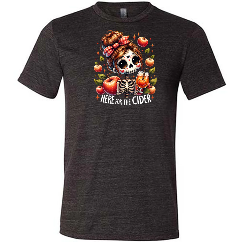 Here For The Cider Shirt Unisex - Image 2