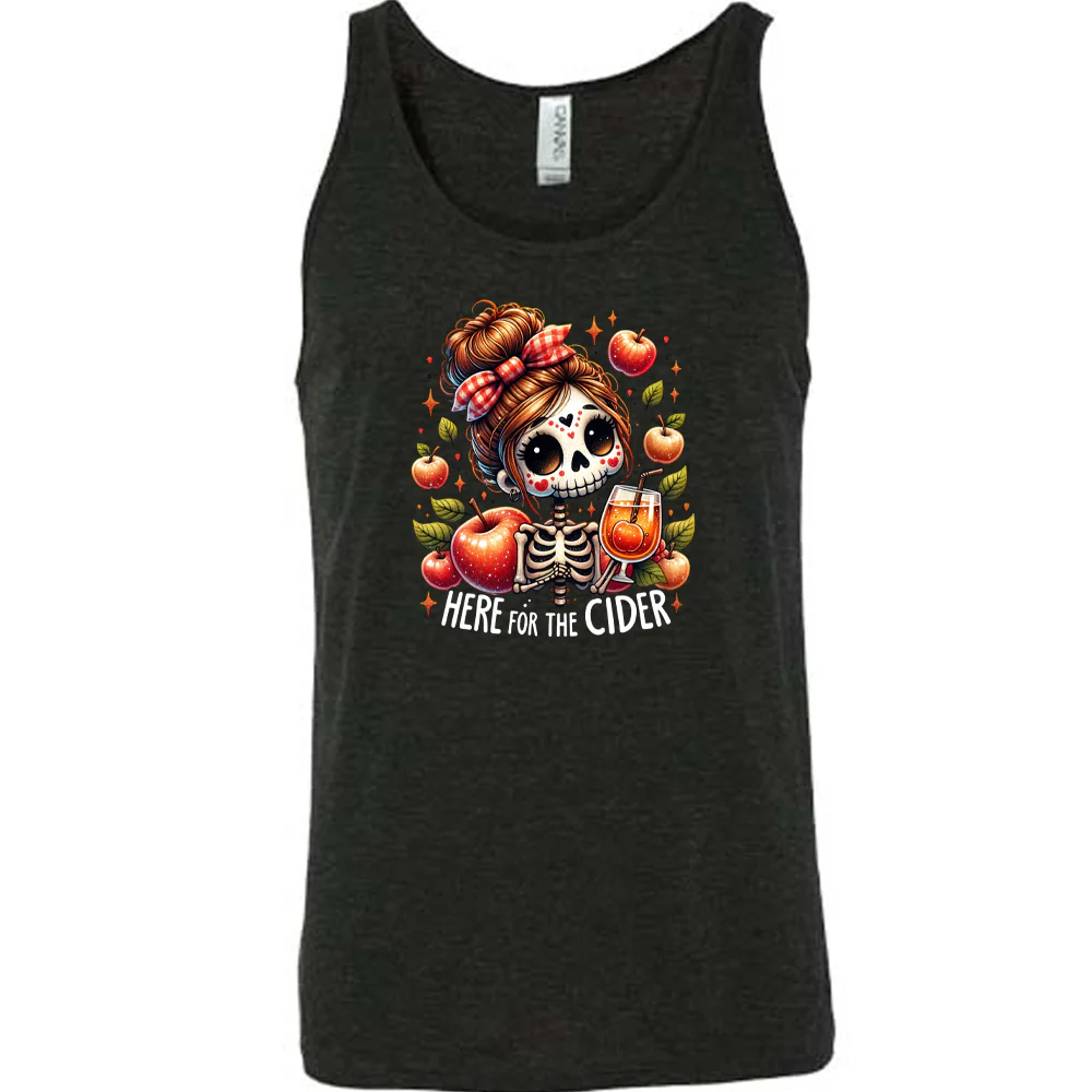 Here For The Cider Shirt Unisex - Image 3