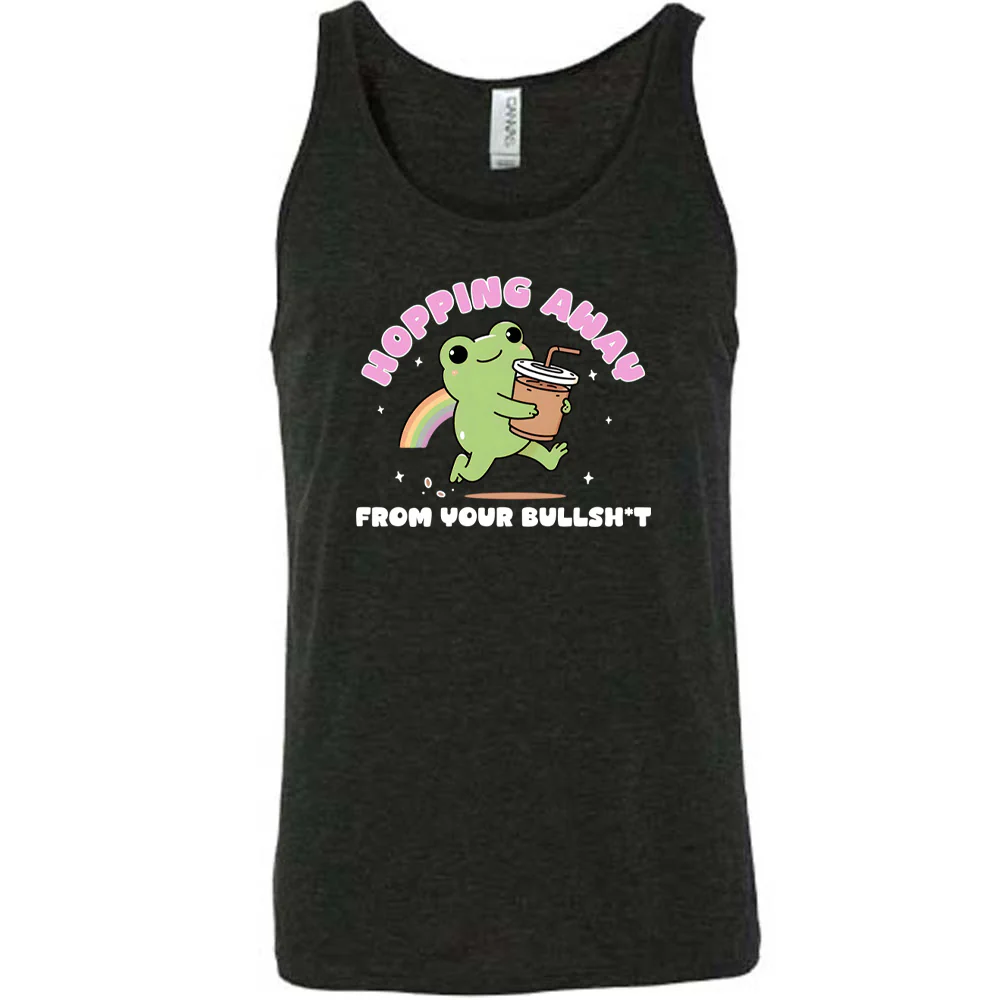 Hopping Away From Your Bullshit Shirt Unisex - Image 2