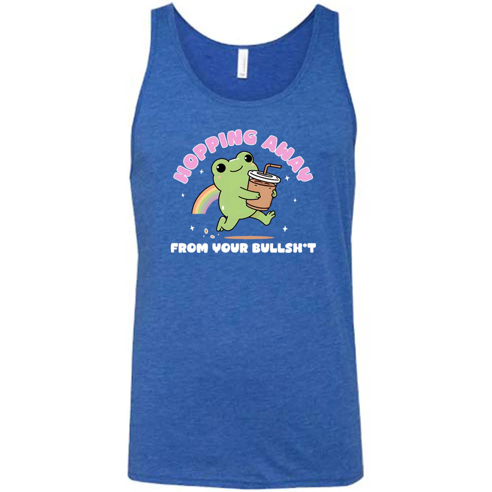 Hopping Away From Your Bullshit Shirt Unisex - Image 6
