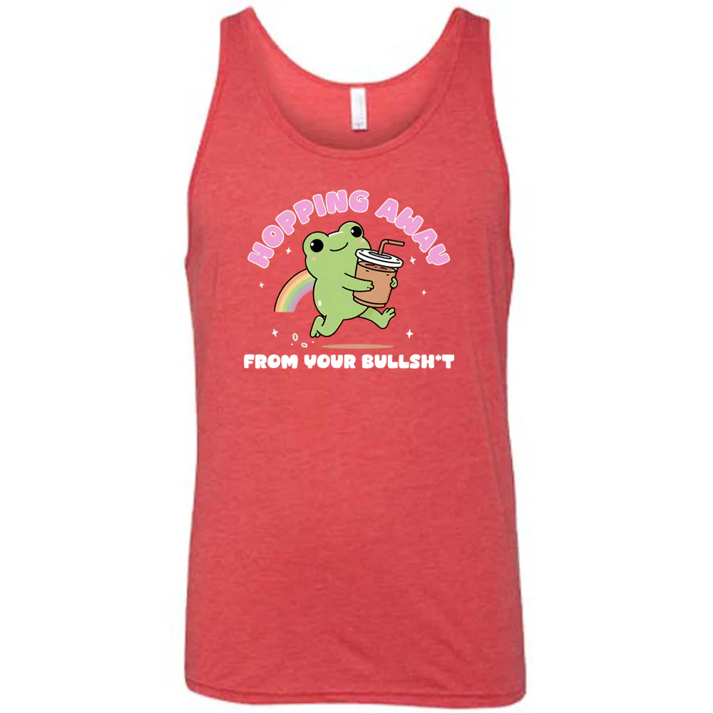 Hopping Away From Your Bullshit Shirt Unisex - Image 8